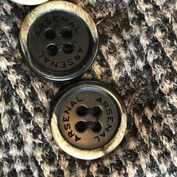 VTG Arsenal Uomo wool blazer men 44 made in Italy old money academia luxury prep - Picture 9 of 14